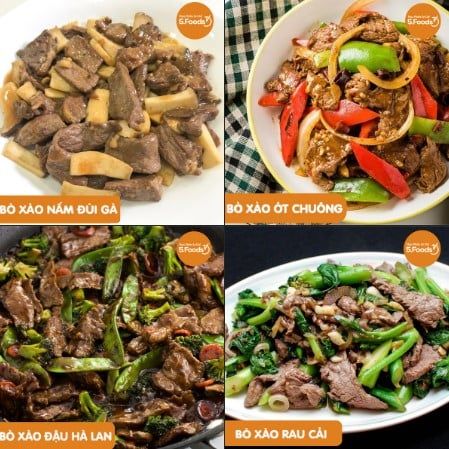 Gắp không ngừng đũa với BÒ XÀO RAU CỦ mềm ngọt, dinh dưỡng