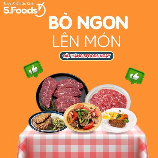 BÒ NGON 5FOODS - LÊN MÓN THÔI NÀO