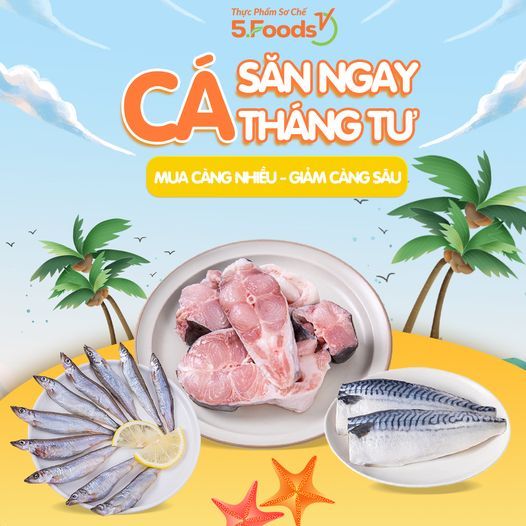 Đến với 5Foods để chọn được những phần thịt cá ngon nhất cho gia đình.