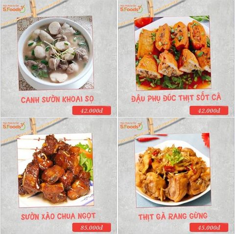 LIST MÓN CƠM NHÀ AI CŨNG THÍCH