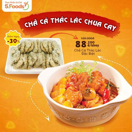 THỬ NGAY MÓN NGON: CHẢ CÁ THÁC LÁC SỐT CHUA CAY
