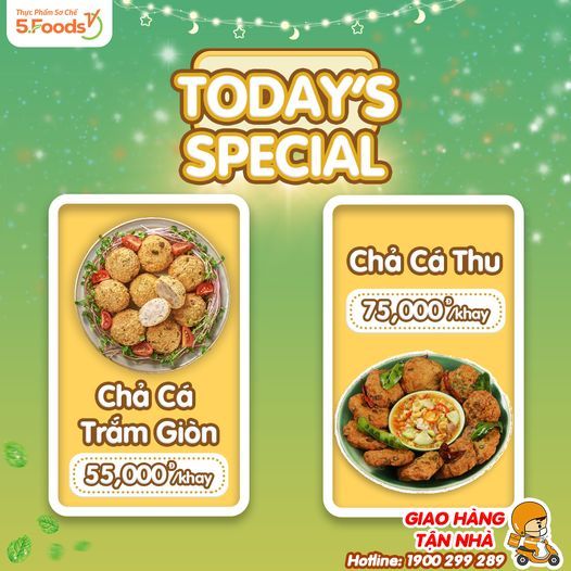 MÓN CHÍN TIỆN LỢI - GỌI NGAY 5FOODS