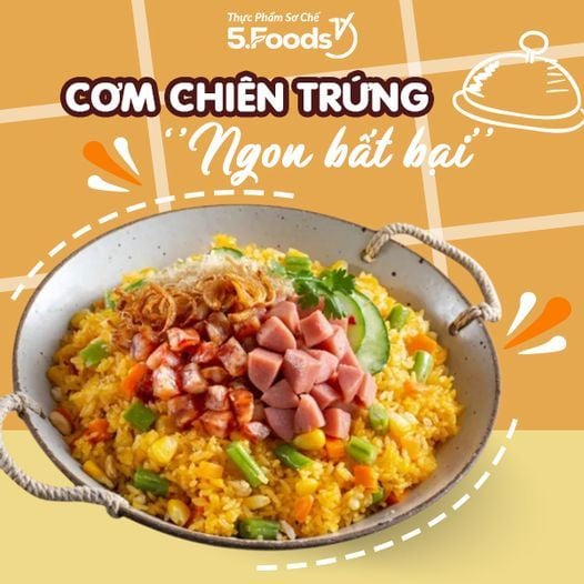 CÔNG THỨC CƠM CHIÊN TRỨNG BẤT BẠI