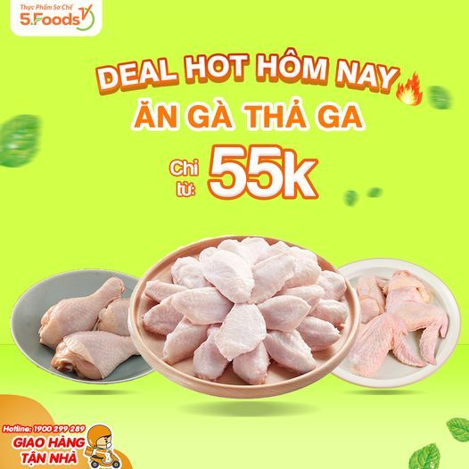 DEAL HOT MỜI BẠN - ĂN GÀ THẢ GA