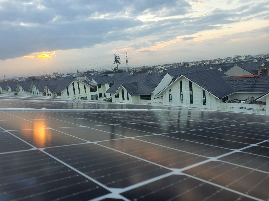 Dự án Điện năng lượng mặt trời 5 Kwp 1 Pha sử dụng cho hộ gia đình Khu đô thị An Hưng - Hà Nội
