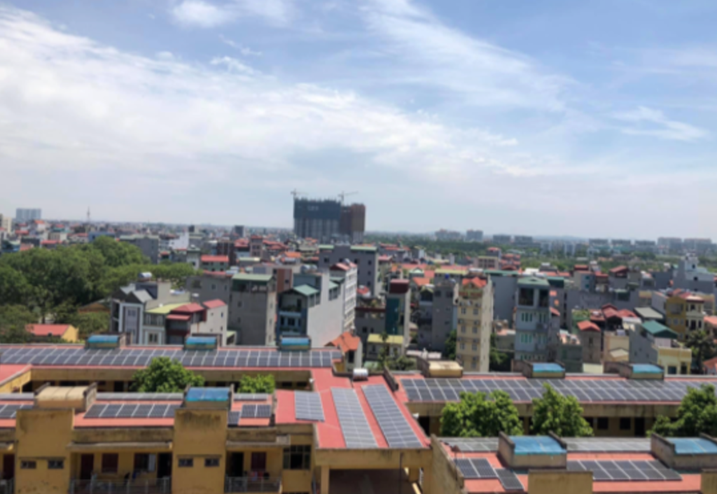 Điện mặt trời áp mái 400Kwp - Học Viện Nông Nghiệp Việt Nam