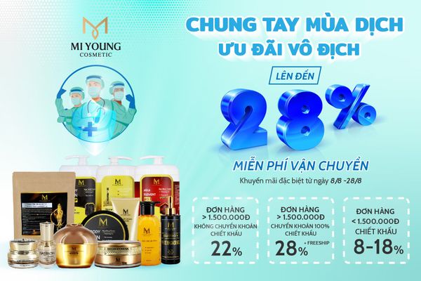 CHUNG TAY MÙA DỊCH, ƯU ĐÃI VÔ ĐỊCH - LÊN ĐẾN 28%