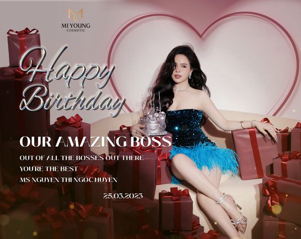 HAPPY BIRTHDAY AMAZING BOSS