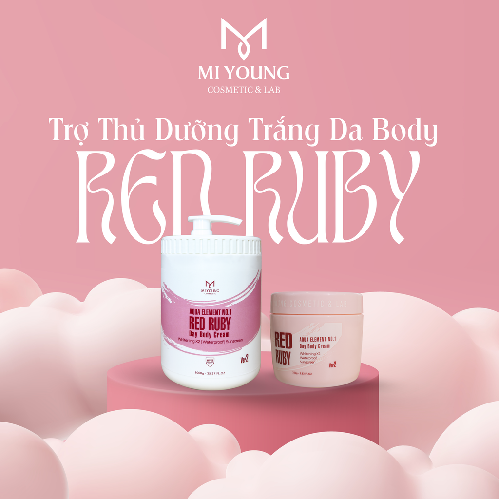 RED RUBY – TRỢ THỦ DƯỠNG TRẮNG ĐẮC LỰC CHO LÀN DA