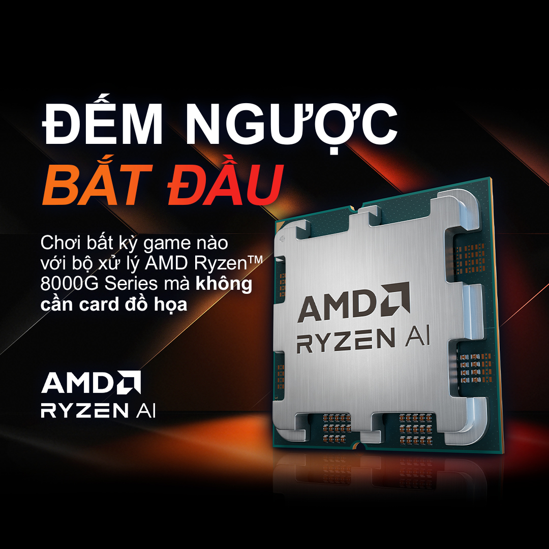 AMD giới thiệu Ryzen 8000G Series và GPU Radeon RX 7600 XT