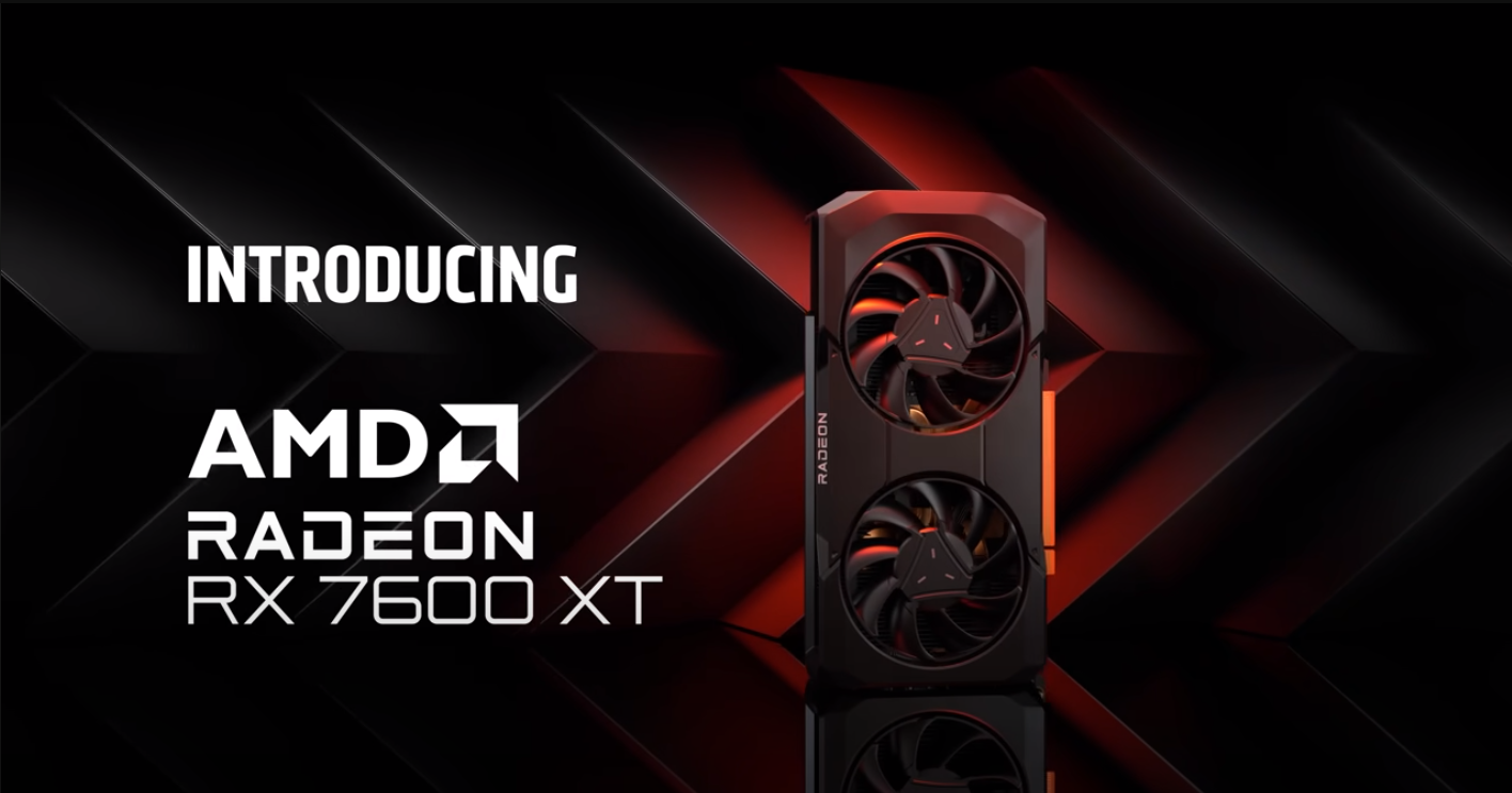 Card đồ họa AMD Radeon ™ RX 7600 XT GDDR6 16GB