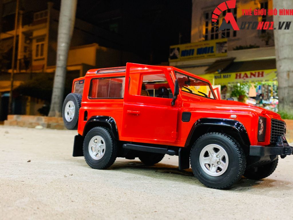 MÔ HÌNH XE ĐIỀU KHIỂN Ô TÔ LAND ROVER RED 1:14 RASTAR 6707