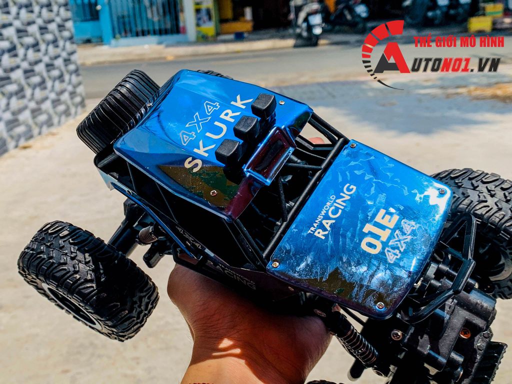 XE ĐIÊU KHIỂN OFF ROAD RACING 4WD BLUE TỈ LỆ 1:12 6602