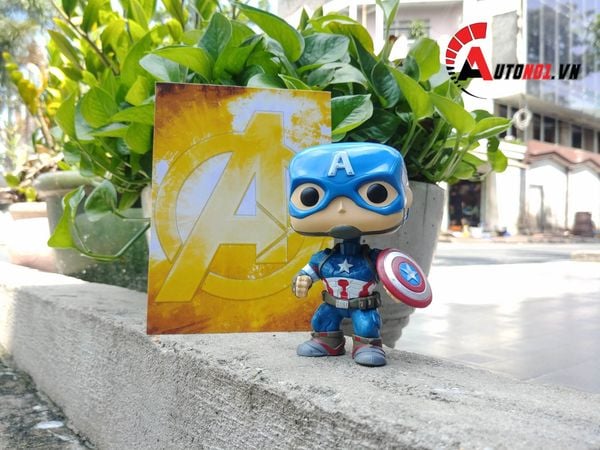 MÔ HÌNH NHÂN VẬT POP CAPTAIN AMERICA 11CM 6069