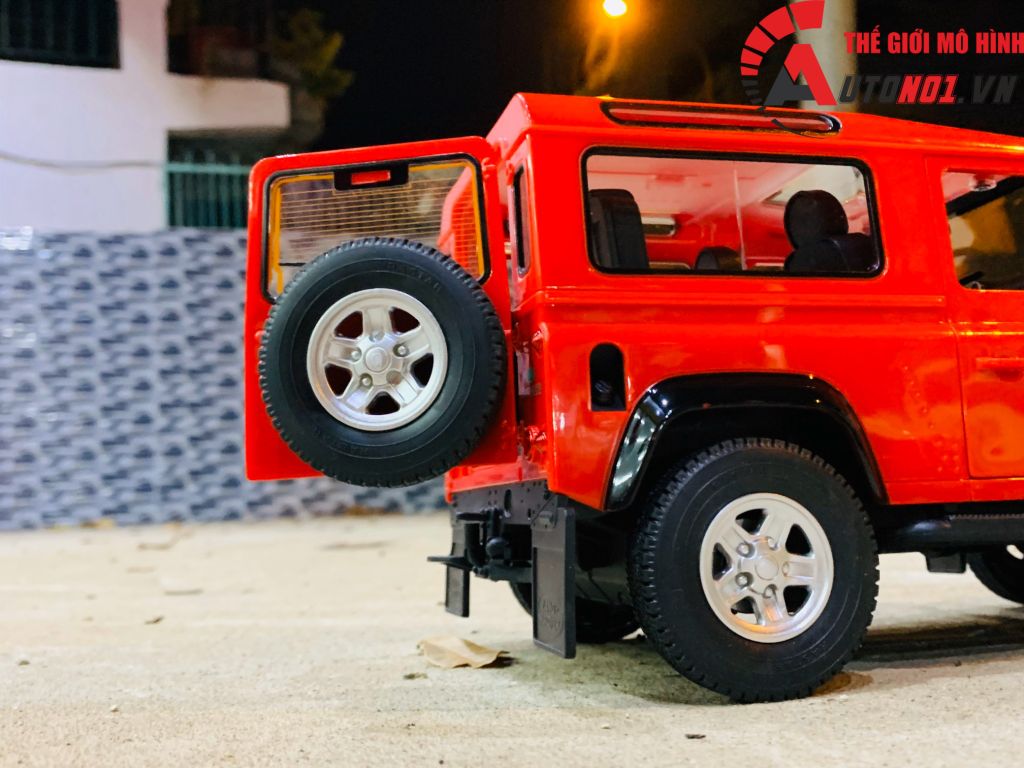 MÔ HÌNH XE ĐIỀU KHIỂN Ô TÔ LAND ROVER RED 1:14 RASTAR 6707