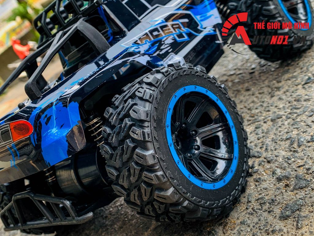 XE ĐIỀU KHIỂN OFF ROAD RACER BLUE 1:14 6604