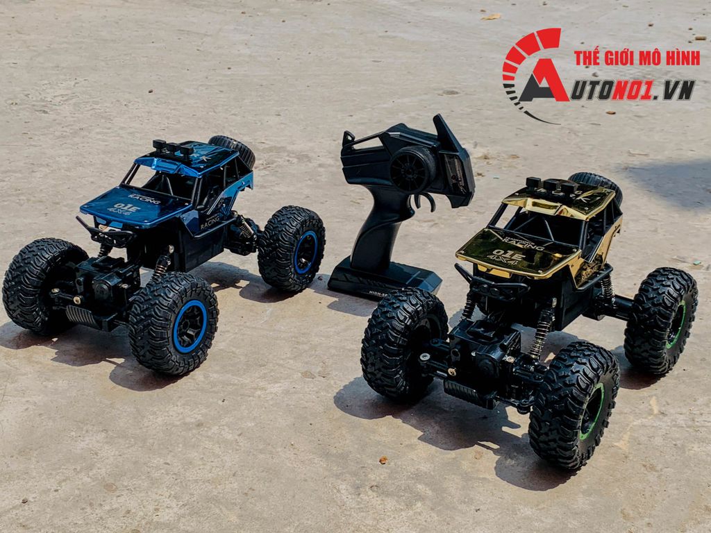 XE ĐIÊU KHIỂN OFF ROAD RACING 4WD YELLOW TỈ LỆ 1:12 6603