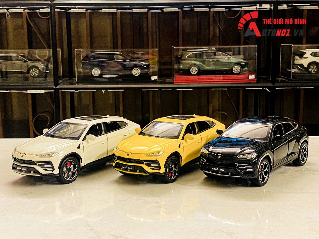 Mô hình xe Lamborghini Urus tỉ lệ 1:24 Chezhi 8095