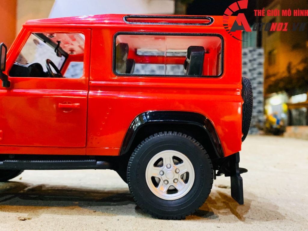 MÔ HÌNH XE ĐIỀU KHIỂN Ô TÔ LAND ROVER RED 1:14 RASTAR 6707