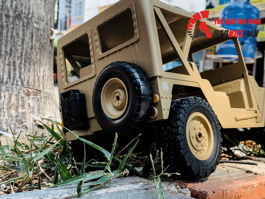 MÔ HÌNH XE ĐIỀU KHIỂN BG1522 JEEP OF ROAD YELLOW TỈ LỆ 1:14 6598