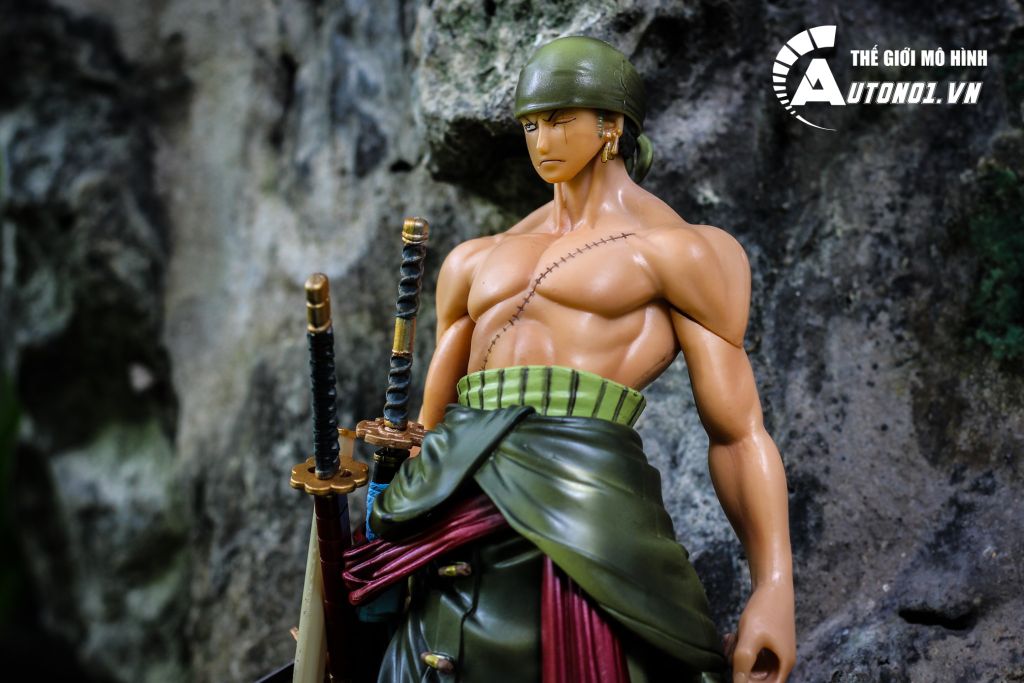 MÔ HÌNH NHÂN VẬT TRUYỆN TRANH ONE PIECE ZORO 25CM