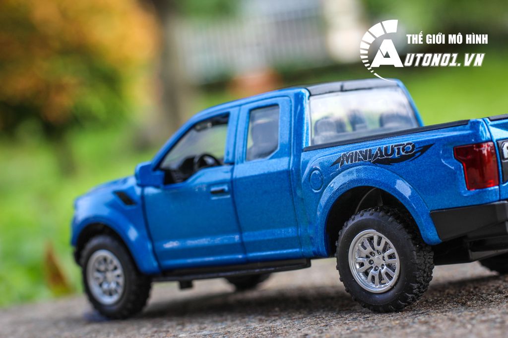 MÔ HÌNH FORD F150 BLUE 1:32 MINIAUTO KHÔNG HỘP 4773