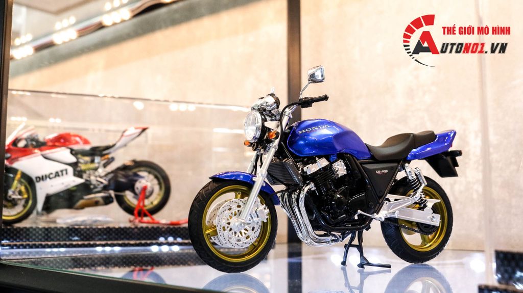 MÔ HÌNH XE HONDA CB400 SUPER FOUR 1:12 AOSHIMA 7526