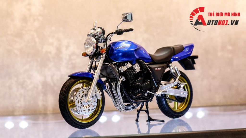 MÔ HÌNH XE HONDA CB400 SUPER FOUR 1:12 AOSHIMA 7526
