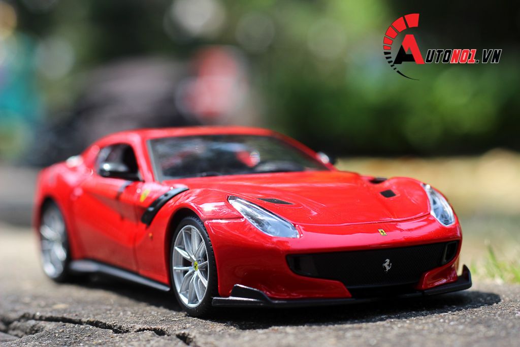 MÔ HÌNH XE FERRARI F12 TDF RED 1:24 BBURAGO 4462