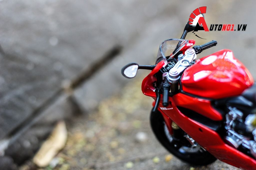 MÔ HÌNH XE DUCATI 1199 PANIGALE 2011 RED 1:12 MAISTO 1199