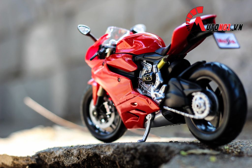 MÔ HÌNH XE DUCATI 1199 PANIGALE 2011 RED 1:12 MAISTO 1199