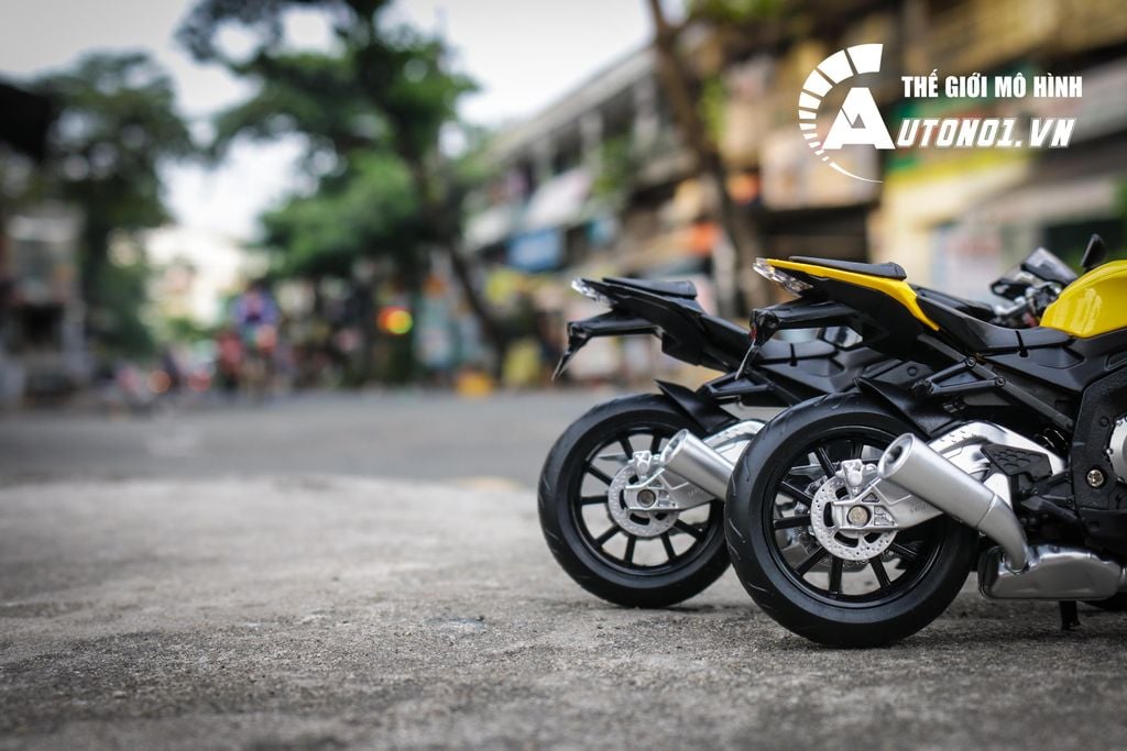 MÔ HÌNH BMW S1000RR 2019 YELLOW 1:12 MSZ 7222