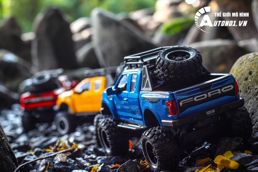 MÔ HÌNH FORD F150 OFFROAD 1:32 MINIAUTO KHÔNG HỘP