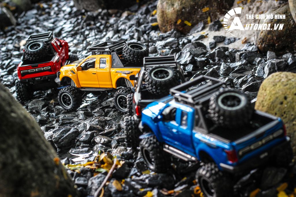 MÔ HÌNH FORD F150 OFFROAD 1:32 MINIAUTO KHÔNG HỘP