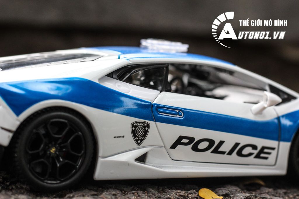 MÔ HÌNH XE LAMBORGHINI HURACAN LP610-4 POLICE 1:24 MAISTO 4330