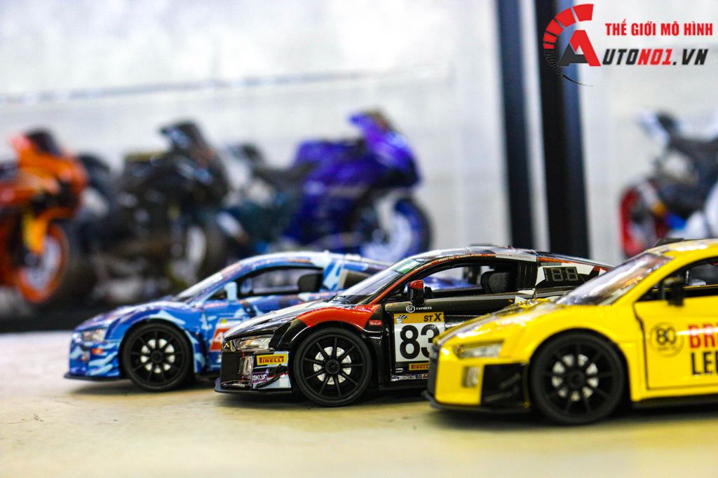 MÔ HÌNH XE AUDI R8 LMS GT3 HONG KONG CUP 2019 #48 1:32 MAKEDA 7784