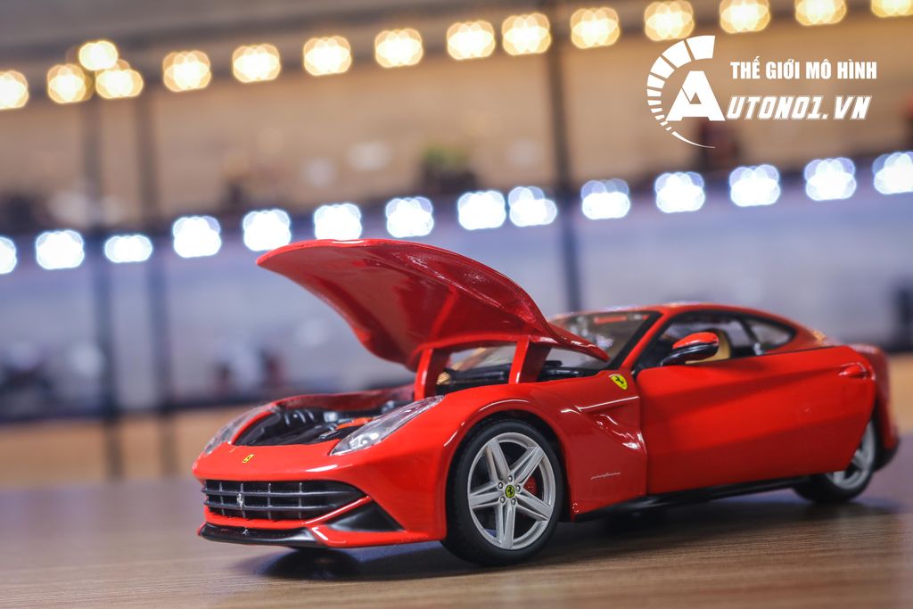 MÔ HÌNH FERRARI F12 BERLINETTA RED 1:24 BBURAGO 1307