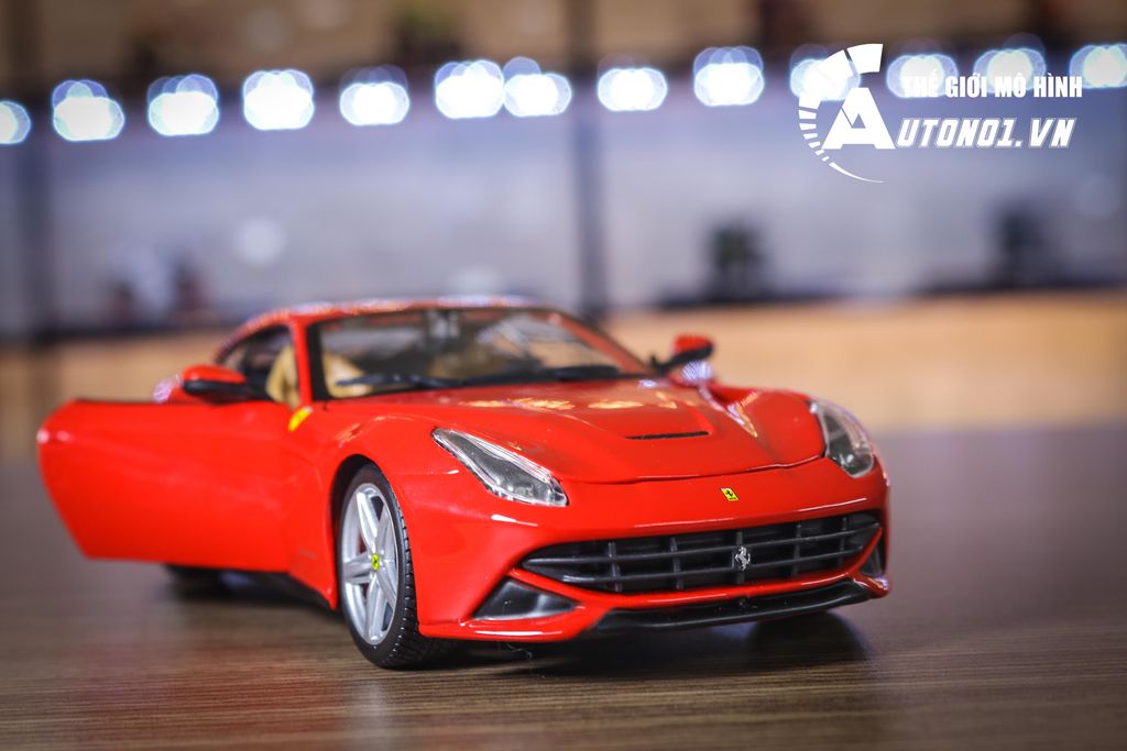 MÔ HÌNH FERRARI F12 BERLINETTA RED 1:24 BBURAGO 1307