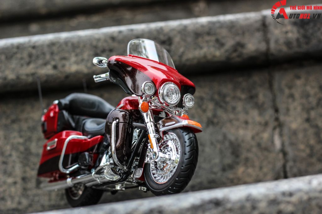 MÔ HÌNH XE HARLEY DAVIDSON FLHTK ELECTRA GLIDE ULTRA LIMITED RED 2013 1:12 MAISTO 32323 5803