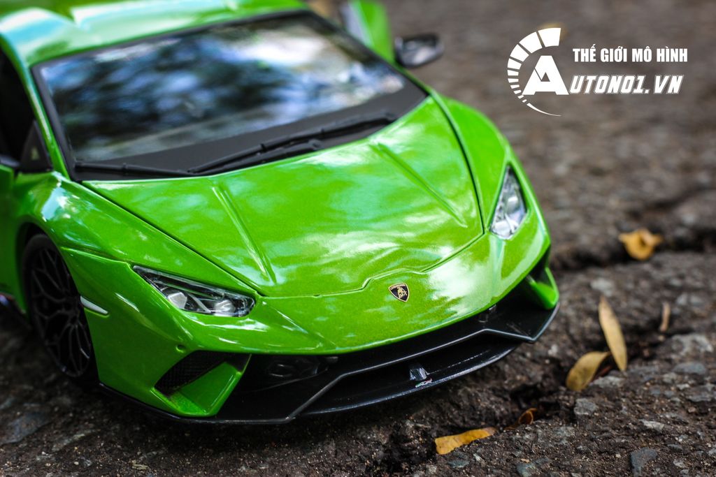 MÔ HÌNH XE LAMBORGHINI HURACAN PERFORMANCE GREEN 1:18 MAISTO 6014