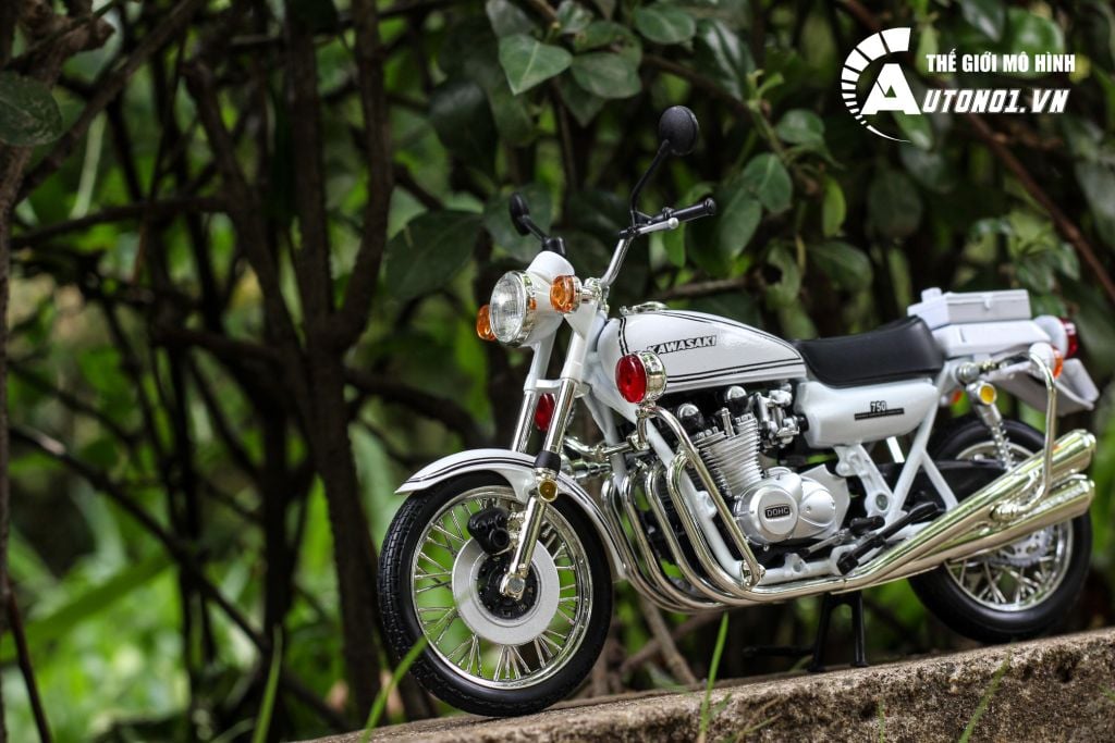 MÔ HÌNH XE HONDA DREAM CB750FOUR POLICE 1:12 JOYCITY 1872