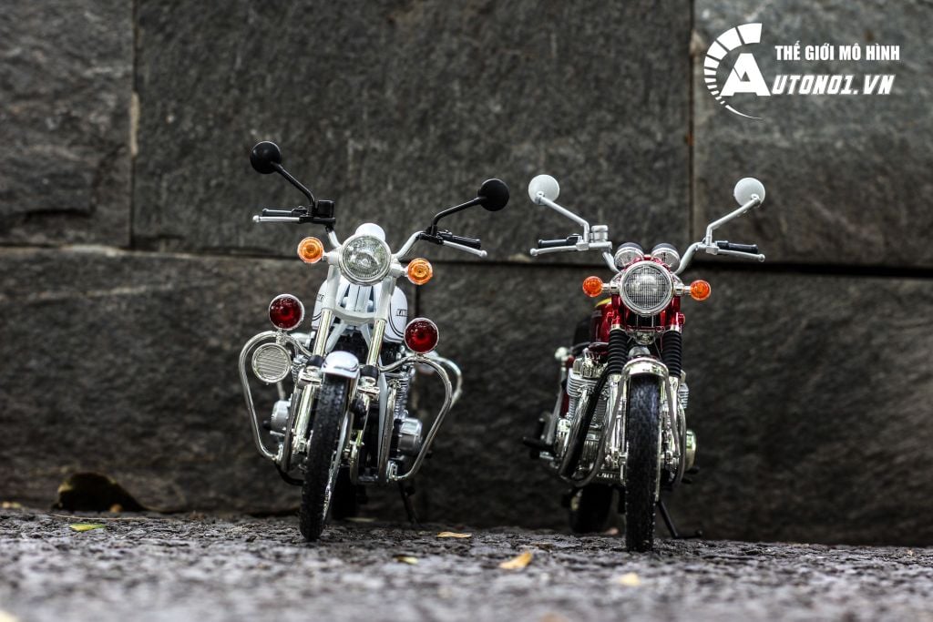 MÔ HÌNH XE HONDA DREAM CB750FOUR POLICE 1:12 JOYCITY 1872