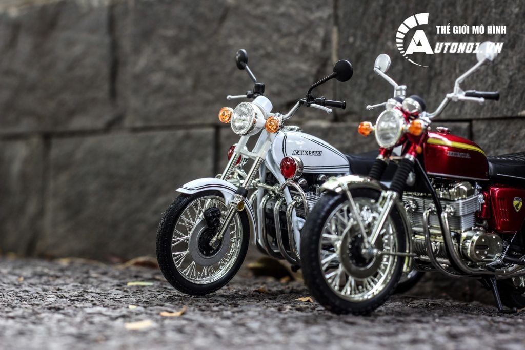 MÔ HÌNH XE HONDA DREAM CB750FOUR POLICE 1:12 JOYCITY 1872