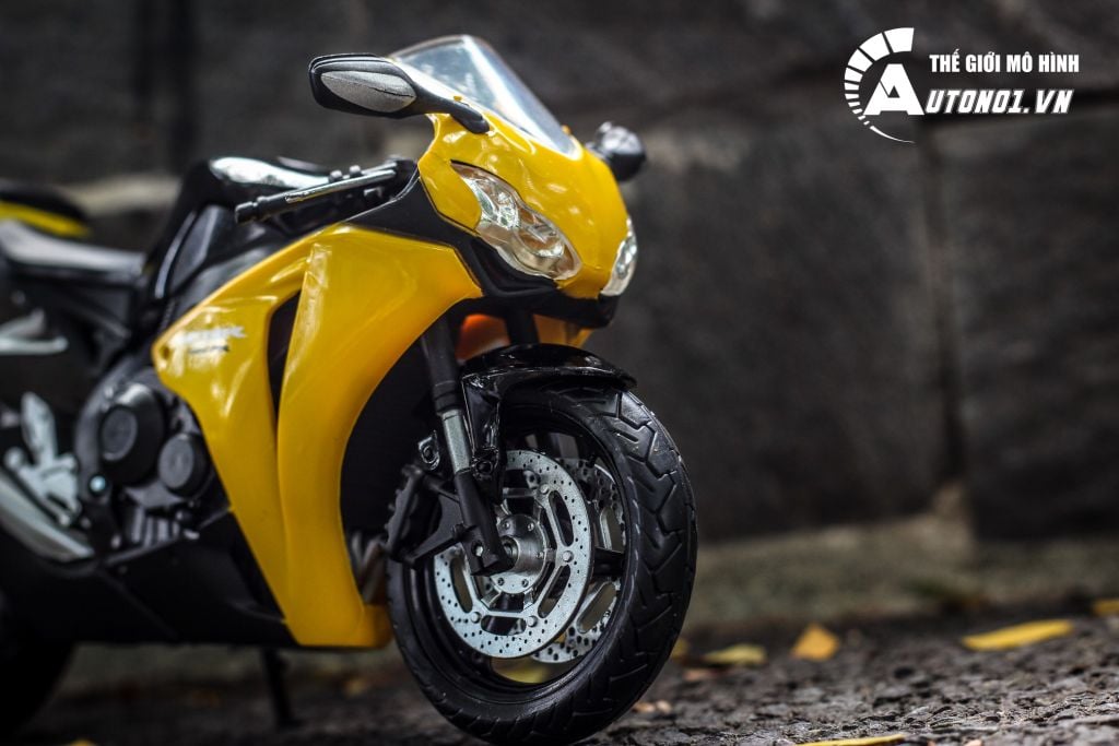 MÔ HÌNH XE HONDA CBR 1000RR YELLOW 1:12 JOYCITY 5567