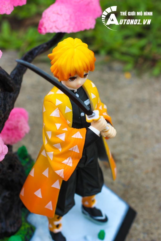 MÔ HÌNH NHÂN VẬT KIMETSU NO YAIBA - AGATSUMA ZENITSU 19 CM 7036