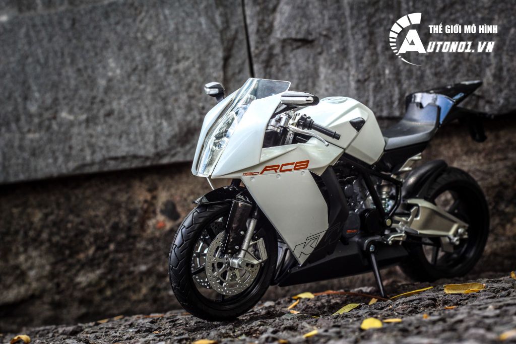 MÔ HÌNH XE KTM RC8 WHITE 1:12 JOYCITY 6804