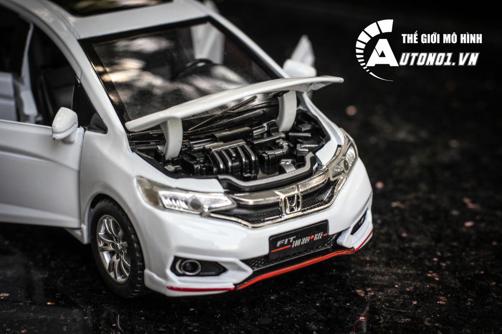 MÔ HÌNH XE HONDA JAZZ WHITE 1:32 CHE ZHI 5448