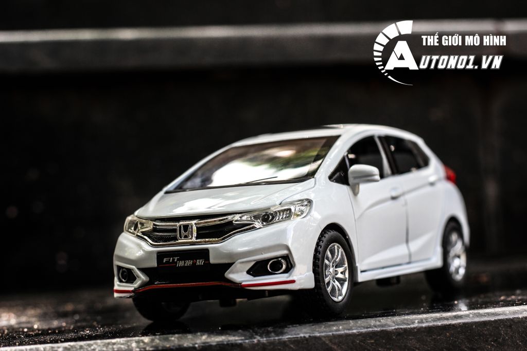 MÔ HÌNH XE HONDA JAZZ WHITE 1:32 CHE ZHI 5448