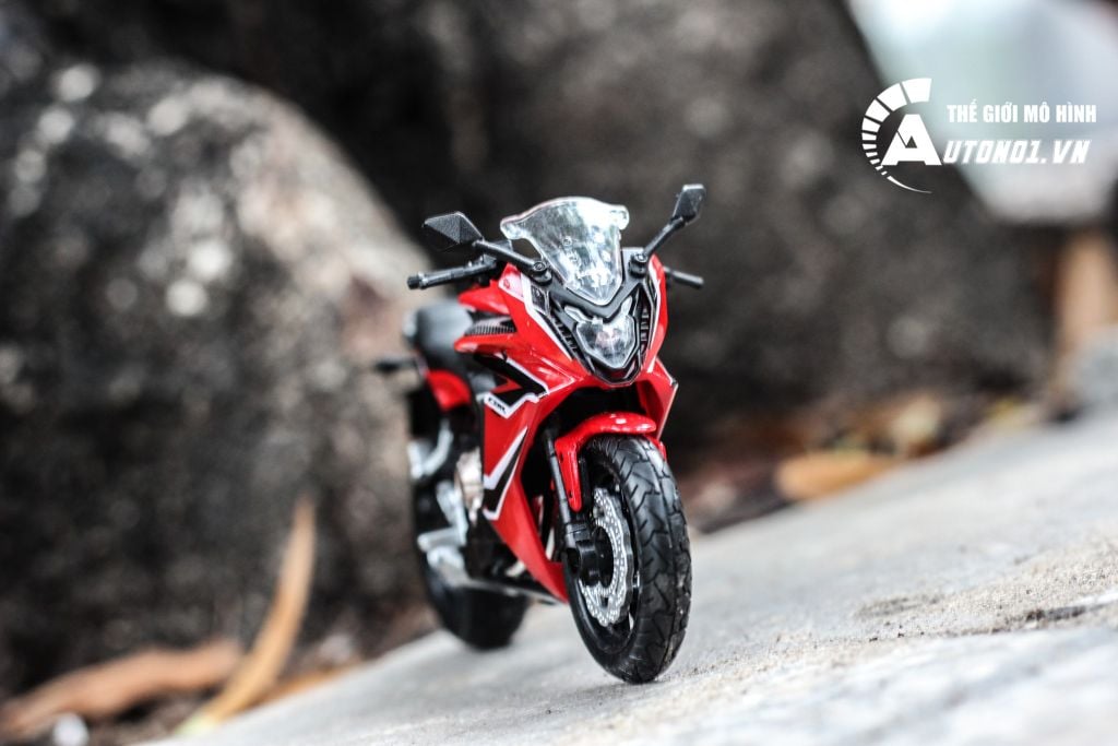 MÔ HÌNH HONDA CBR 650F 2018 RED 1:18 WELLY 6565