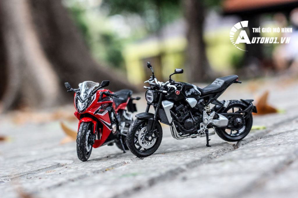 MÔ HÌNH HONDA CB1000R 2018 BLACK 1:18 WELLY 6564